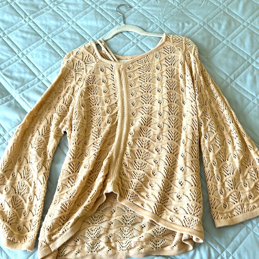 Tan sweater
